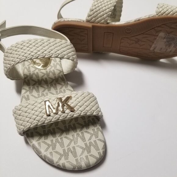 Girls MK Woven Sandals - Picture 3 of 6